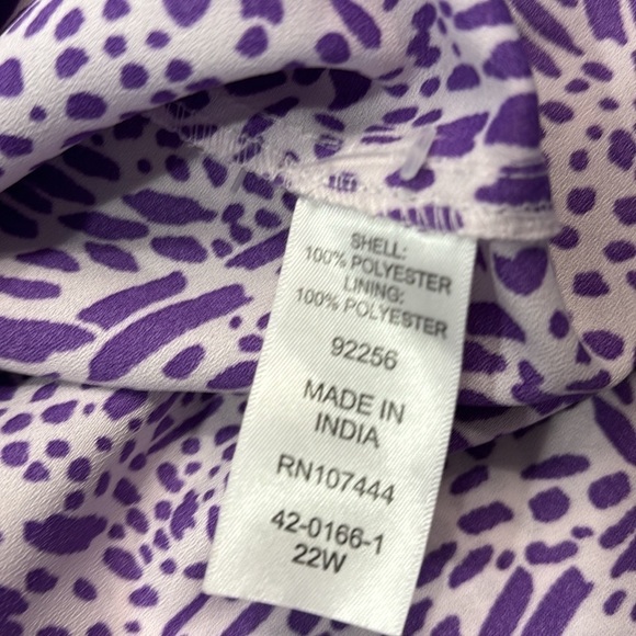 Jessica London Stunning Layered Tunic Size 22W - Picture 3 of 8